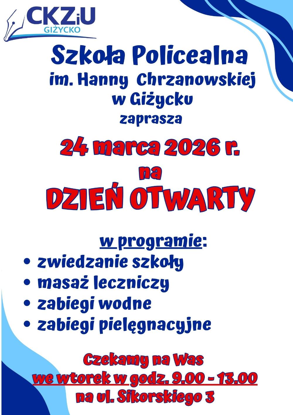 Plakat - Dzień otwarty w MEDYKU